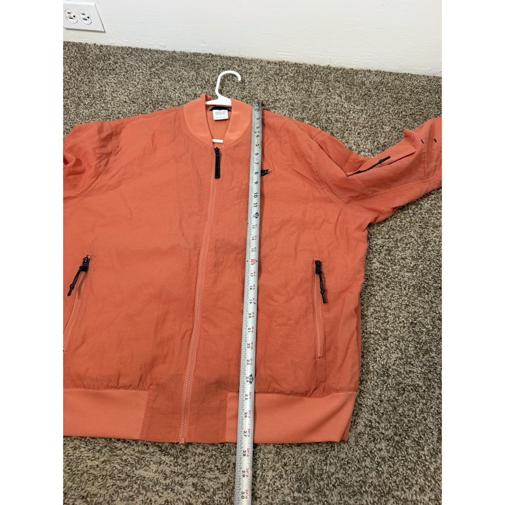 Nike Sportswear Tech Pack Bomber Jacket DM6940-827 Madder Root Men's Medium - Picture 10 of 10
